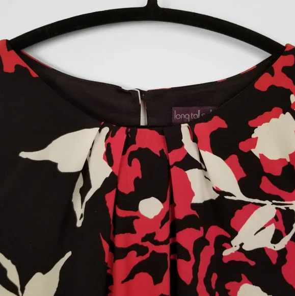 Long Tall Sally Floral Cocktail Dress, Medium/Tall - Picture 3 of 8